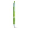 Bolígrafo Publicitario Barato de Plástico para Empresas color Verde Claro