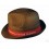 Sombrero de Trencilla estilo Tirolés Barato - Imagen de Portada color Marrón