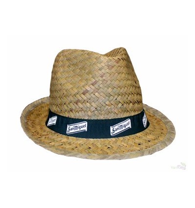 Sombrero de Paja Publicitario estilo Borsalino Personalizado