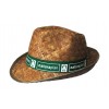 Sombrero de Paja Oscura para Niños Borsalino Personalizado - Imagen de Portada