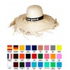 Sombrero de Paja Personalizado de Señora Merchandising - Colores de la Cinta