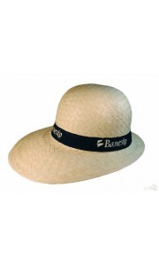 Sombrero de Paja para Señora con Publicidad