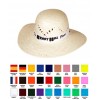 Sombrero de Paja para Señora para FiestasMerchandising - Colores de la Cinta