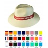 Sombrero de Paja para Fiestas Premium Indiana de Publicidad - Colores de la Cinta