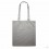 Bolsa de Compras de Algodón Publicitaria color Gris