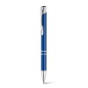 Bolígrafo de Aluminio Personalizado con Logo Color Azul Royal