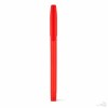 Bolígrafo Barato de Plástico de Color Personalizado color Rojo
