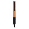 Bolígrafo Promocional de Bambú para Regalo de Empresa Color Negro