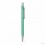 Bolígrafo de Aluminio Elegante personalizado Color Verde Claro