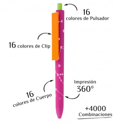 Bolígrafo Publicitario Multicolor