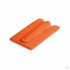Porta Tarjetas de Silcona para Movil Promocional color Naranja
