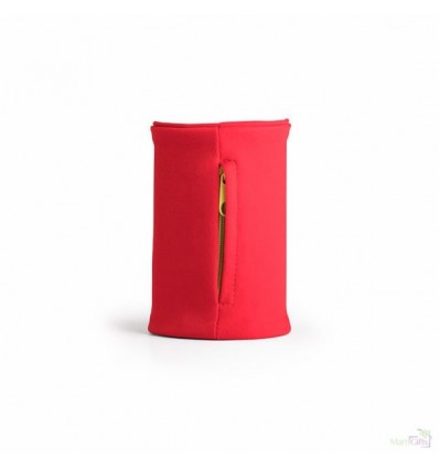 Muñequera Elástica con Bolsillo para Publicidad color Rojo
