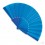 Abanico de Plástico para Publicidad con Logo de Empresa Color Azul Medio