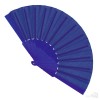 Abanico de Plástico para Publicidad Merchandising Color Azul Royal