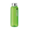 Botella de Tritán y Tapa con Cordón Publicitaria Color Verde Lima Transparente