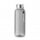 Botella de Tritán y Tapa con Cordón para Regalo Promocional Color Gris Transparente