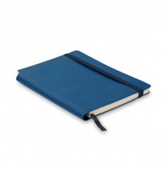 Libreta A5 con Hojas Rayadas y Tapa Blanda para Empresas Color Azul