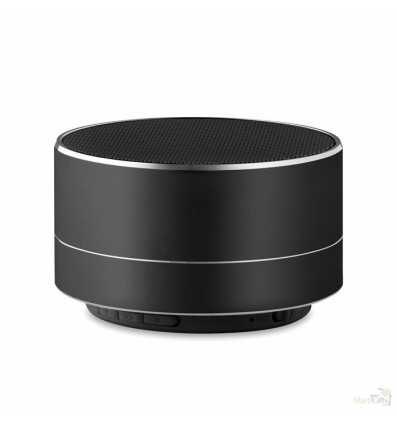 Altavoz Bluetooth de Aluminio para Regalar Color Negro