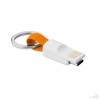 Llavero con USB tipo C para Publicidad color Naranja