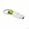 Llavero con USB tipo C para Publicidad color Verde Lima