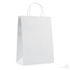 Bolsa de Papel Grande para Tiendas Merchandising Color Blanco