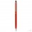 Bolígrafo de Aluminio Stylus Clásico para Personalizar Color Rojo