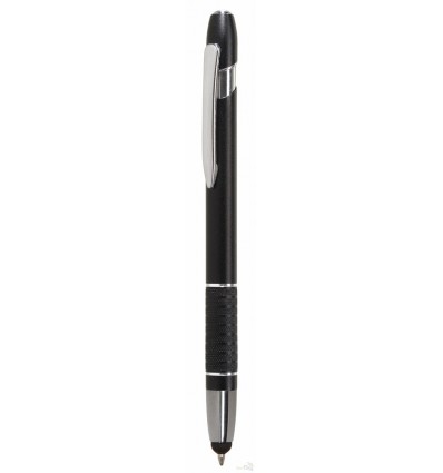 Bolígrafo Cosmo Touch para Publicidad Negro con Logo