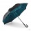 Paraguas Reversible con Cierre Automático Promocional Color Azul