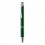 Bolígrafo con Pulsador en Acabado Anodizado Promocional Color Verde