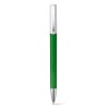 Bolígrafo de Publicidad Acabado Metalizado Personalizado color Verde