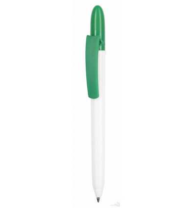 Bolígrafo Fill Blanco Personalizado Verde con Logo