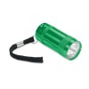 Mini Linterna de Aluminio con 6 Luces LED color Verde