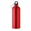 Botella de Aluminio con Mosquetón para merchandising Color Rojo