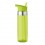 Botella de tritan con Pajita Plegable Promocional Color Verde Lima Transparente