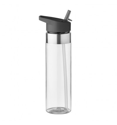 Botella agua de cristal con tapón de acero inoxidable sin BPA 650ml  PERSONALIZABLE, botella agua cristal 