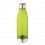 Botella de Tritan Transparente 600ml color Verde Lima con Logo