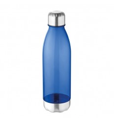 Botella de Tritan Transparente 600ml color Azul para Publicidad