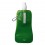 Botella Plegable Personalizada con Mosquetón - Color Verde