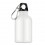 Botella Promocional de Aluminio con Mosquetón - Color Blanco