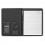 Portafolios A4 con Calculadora Solar Publicidad Color Negro