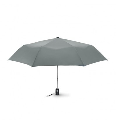 Paraguas de Tormenta Automático Plegable para Publicidad Color Gris