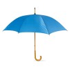 Paraguas Manual con Mango de Madera Color Azul Royal