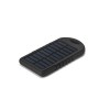 Batería Portátil Personalizada con Panel Solar y LED Color Negro