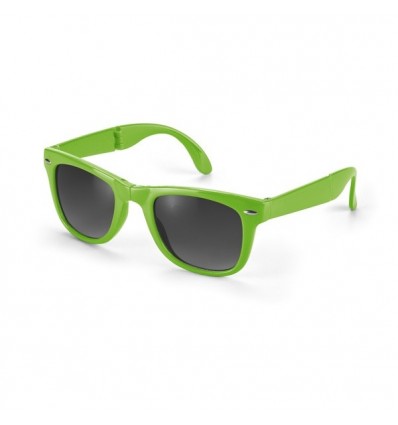 Gafas de Sol Plegables con Logo Color Verde Claro