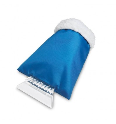 Rascador para Hielo de Plástico con Manopla Promocional Color Azul