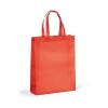 Bolsa de la Compra Termosellada con Fuelle color Rojo