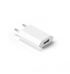 Cargador USB Personalizado en ABS Color Blanco