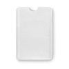 Protector de Plástico para Tarjetas para Personalizar Color Blanco