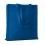 Bolsa de Algodón de Colores con Fuelle para la Compra barata Color Azul Royal 