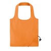 Bolsa de la Compra Plegable Algodón de Colores color Naranja Personalizada